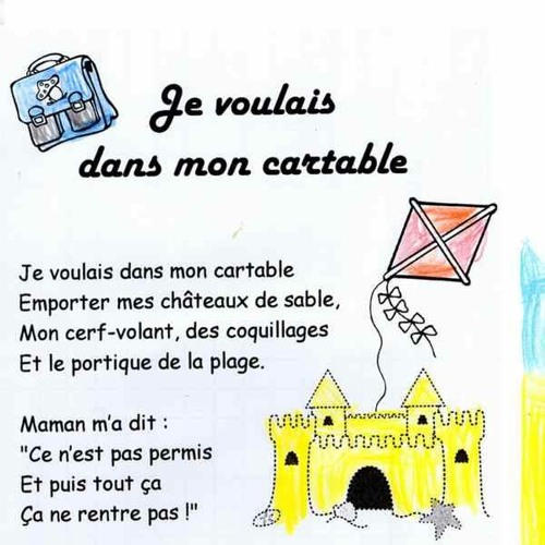 Chanson Je Voulais Dans Mon Cartable Stream je voulais dans mon cartable by Léa Pajot-Wagner | Listen online