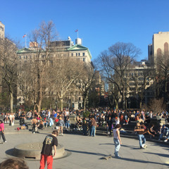 sounds of washington square park (first warm day)