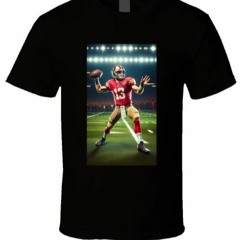 Brock Purdy San Francisco Quarterback Throwing Football Fan T-Shirt