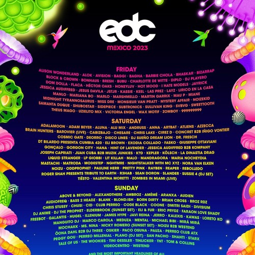 Stream ATLiens EDC Mexico 2023 by Tektronix Listen online for free