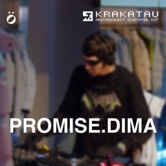 stöb x Krakatau store 140: PROMISE.DIMA