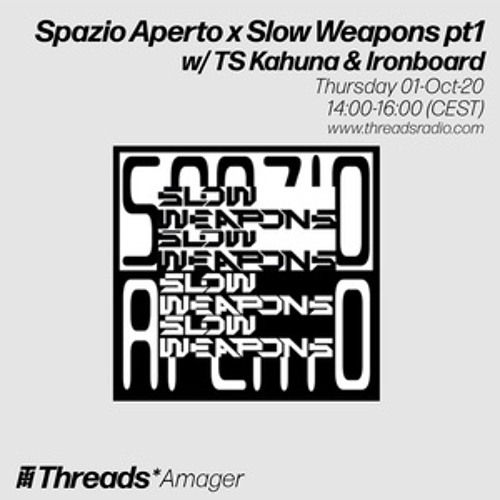 Mix 004: Threads Radio X Spazio Aperto Pres. Slow Weapons W// IRONBOARD