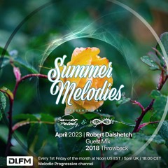 Summer Melodies on DI.FM - April 2023 with myni8hte & Guest Mix from Robert Dalshetch