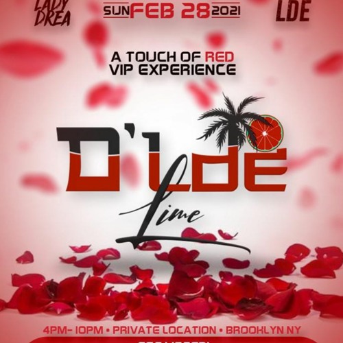 D LDE LIME TOUCH OF RED LADY DREA LIVE