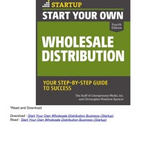 Start Your Own Wholesale Distribution Business (Startup)