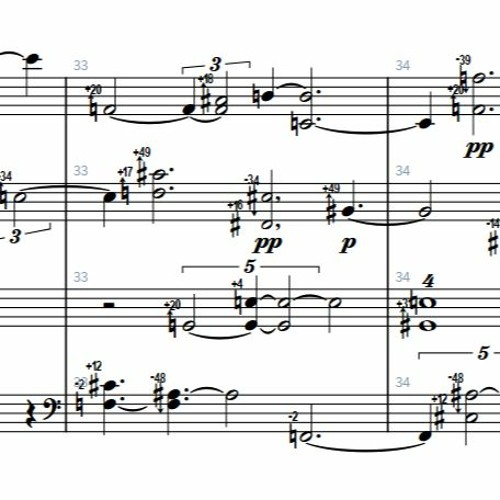 String Quartet - movement 3