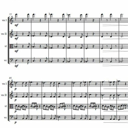 Pawel Strzelecki: 3. Calm [String Quartet No. 7 (2021)].