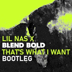 Lil Nas X - THATS WHAT I WANT (Blend Bold Remix)