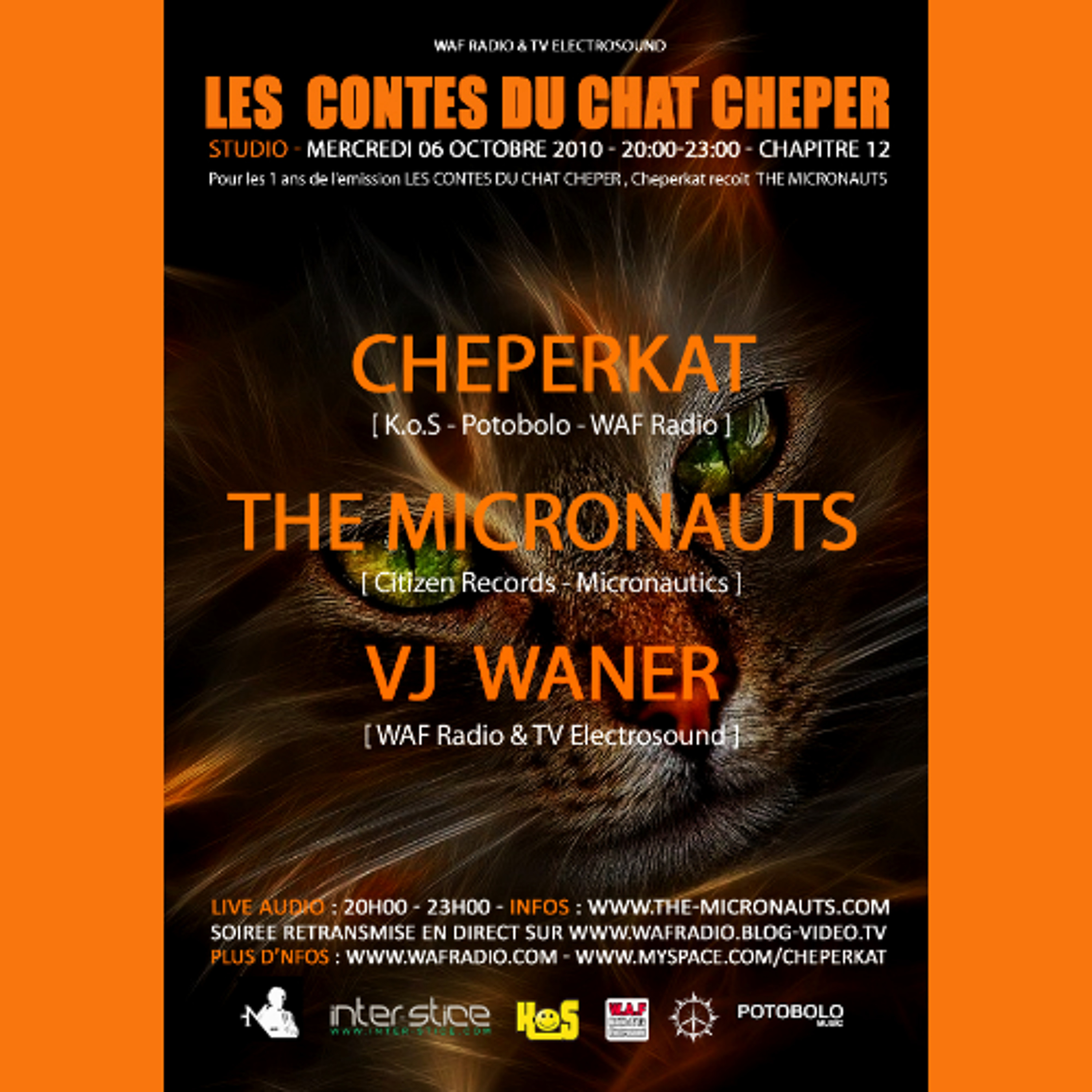 Les Contes du chat chéper @ WAF Radio & TV Electrosound, Noisy-le-Grand [DJ Set 2010-10-06] episode artwork
