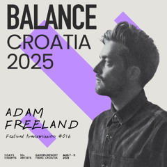 Balance Croatia 016: Adam Freeland