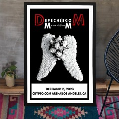 Depeche Mode Dec 15 2023 Los Angeles, CA Poster