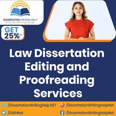 Law Dissertation Editing and Proofreading Services