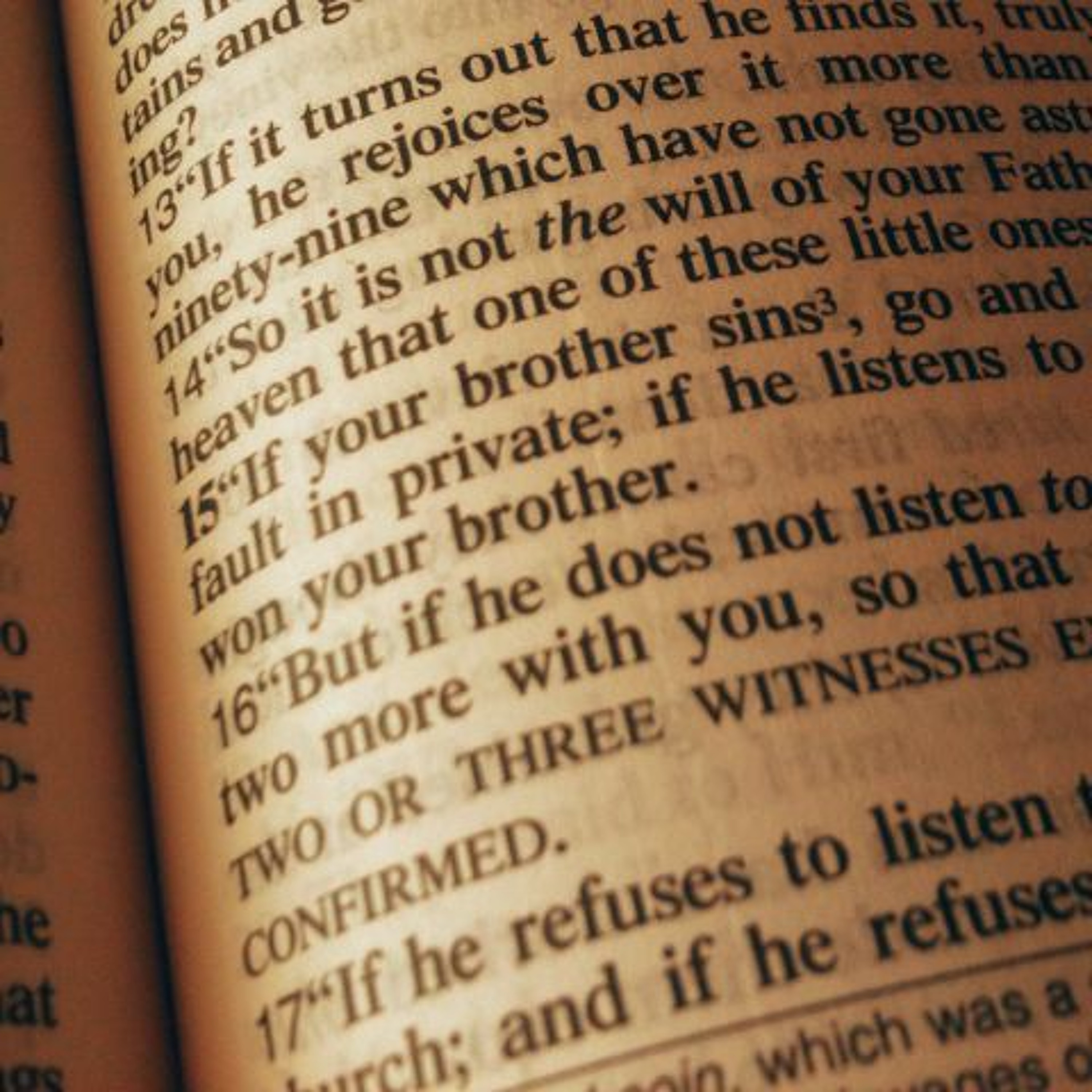Matthew 18.15 - 20 - -The Sheep Seeking Church episode artwork