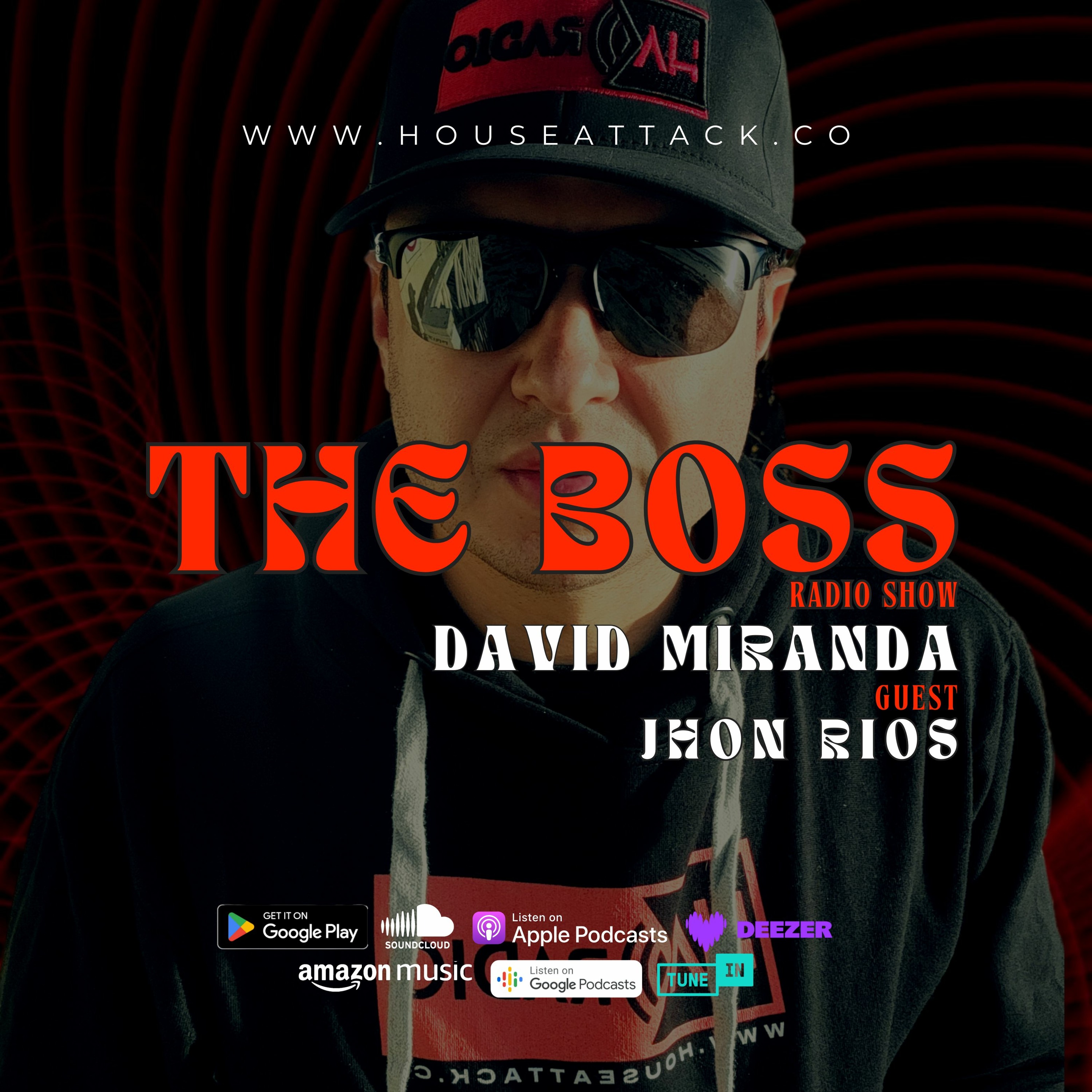 The Boss Radio Show 36 - Mob Boss Edition - Guest J̸H̸O̸N̸ ̸R̸I̸O̸S̸ episode artwork