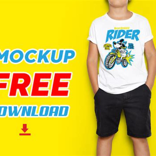 Kid T Shirt Mockup Free Kostenlos Downloaden