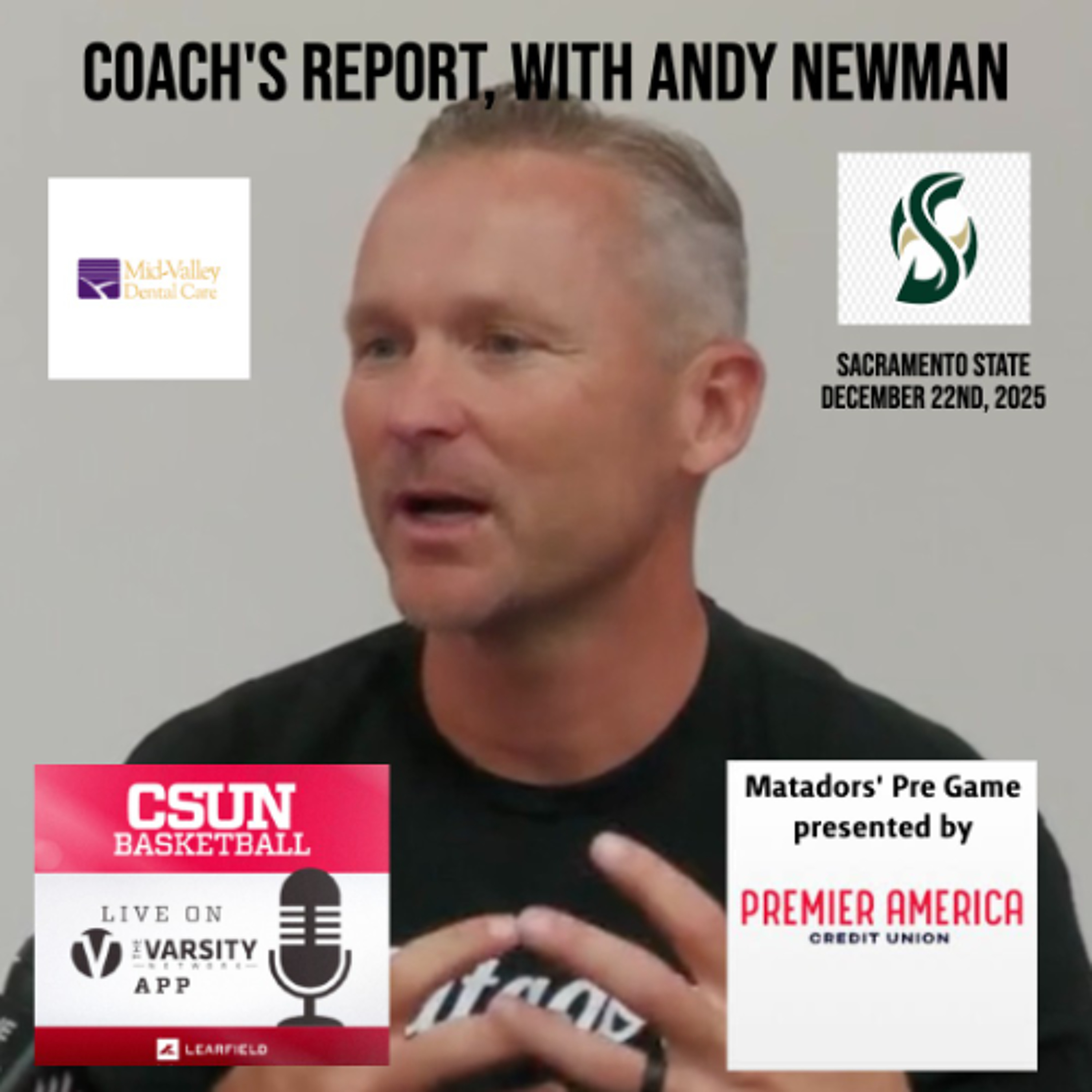 Matadors' Pre Game, December 22nd, 2025 - Sacramento State episode artwork