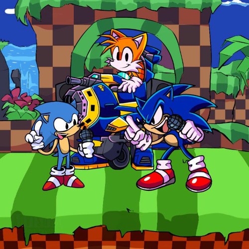 Sonic vs Classic Sonic fight?!