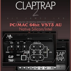ClapTrap 2.0 VST Simmons Digital & Analog Clap Synth extended