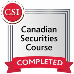 Stream Michael Hlinka Listen to Canadian Securities Course