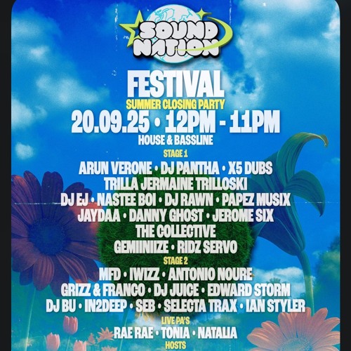 IN2DEEP SOUND NATION FESTIVAL DEEP HOUSE PROMO MIX