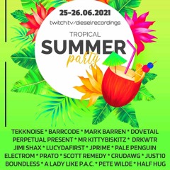CruDawg @ Diesel Recording's Tropical Summer Party 2021!