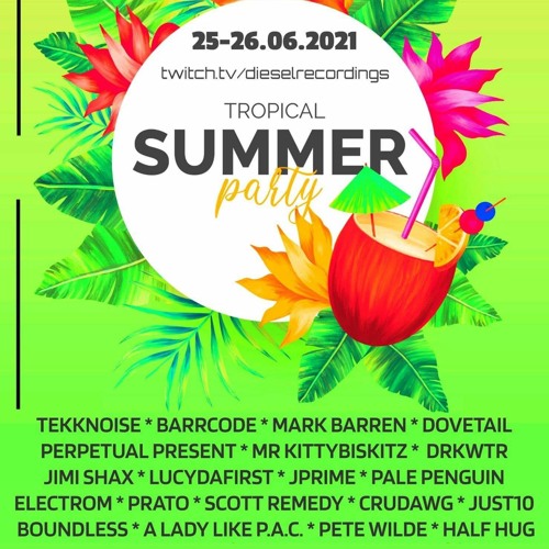 CruDawg @ Diesel Recording's Tropical Summer Party 2021!