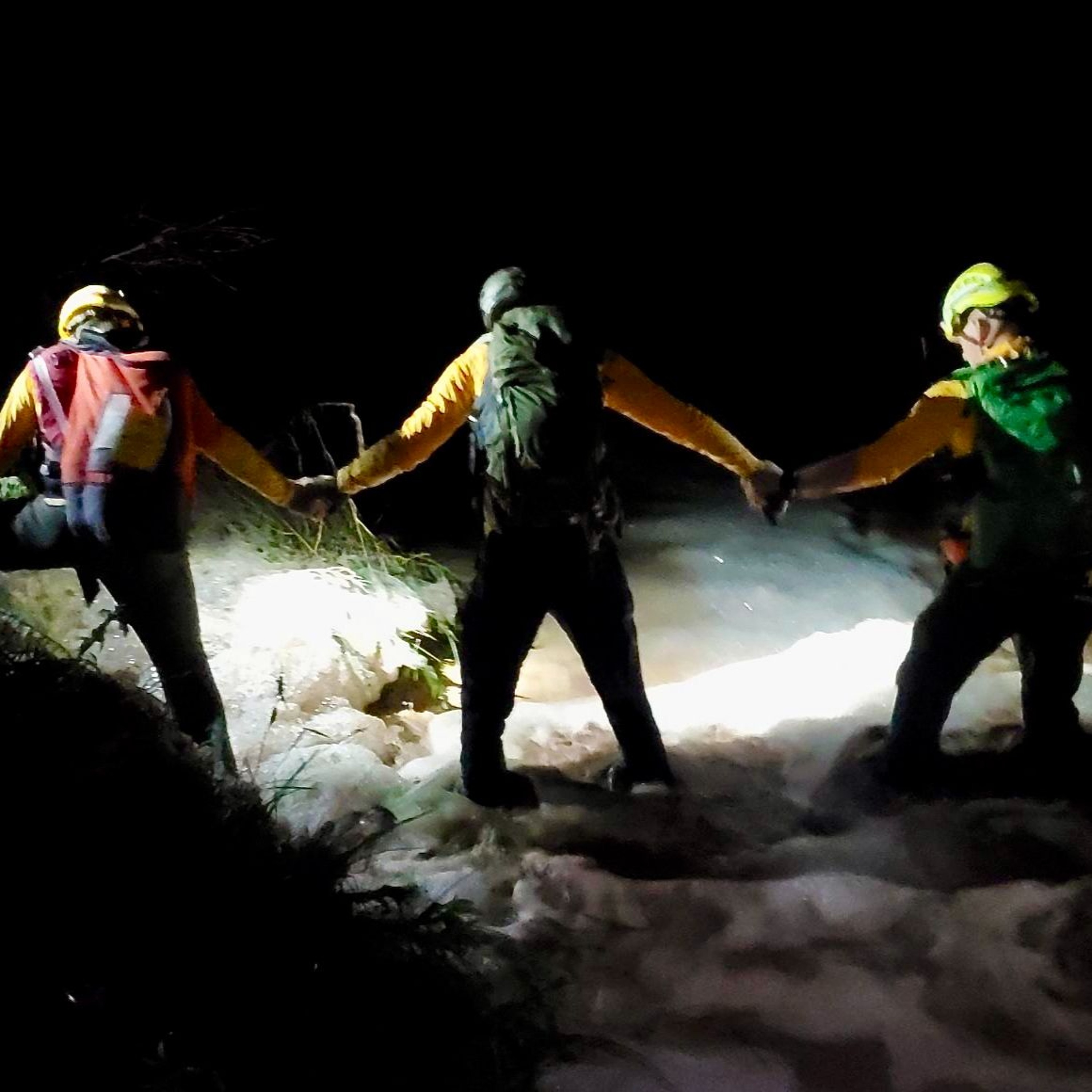 Search and rescue responds to missing persons report following flash flood episode artwork