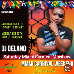Saturday Miami Carnival Mixshow On Shaggy Siriusxm Radio