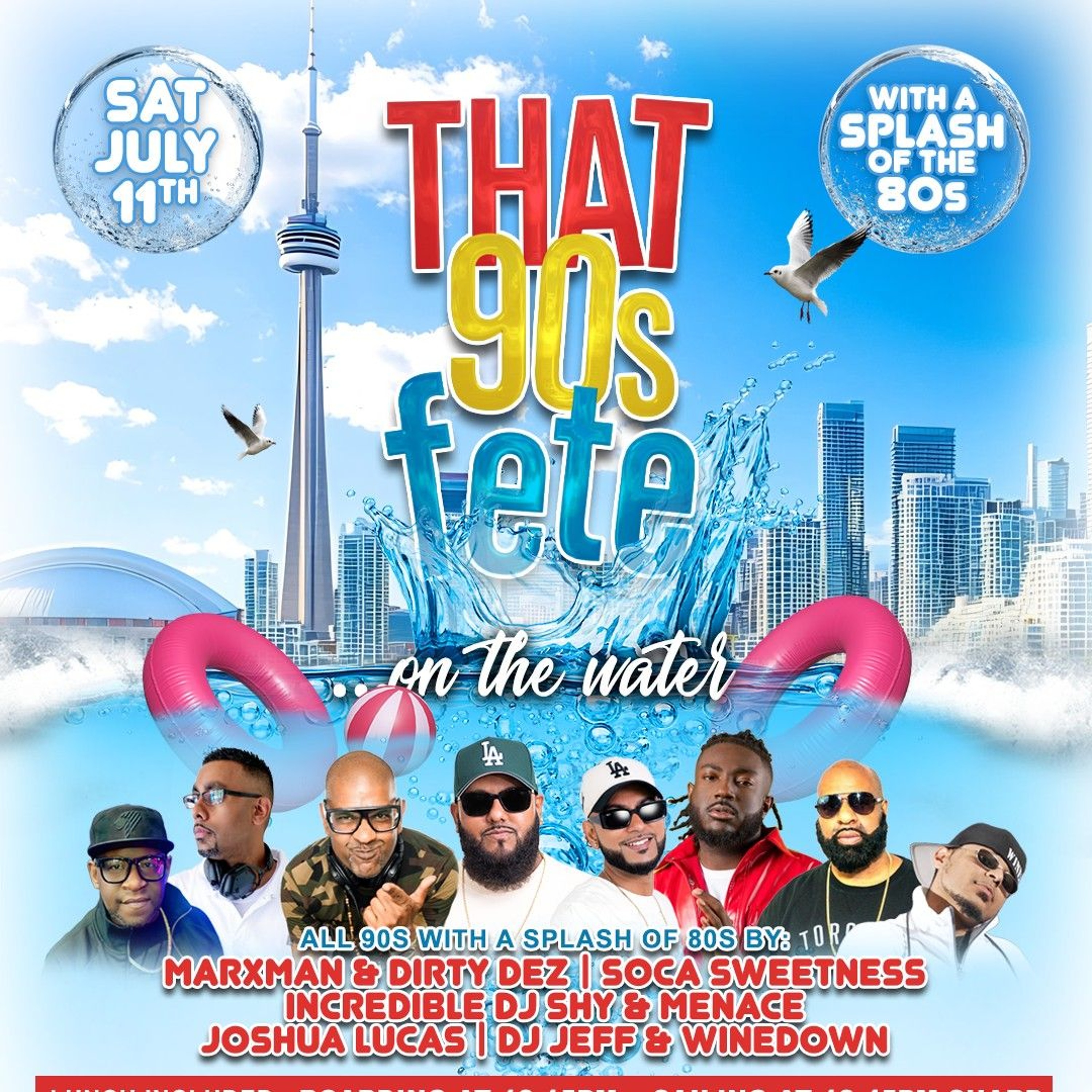 THAT 90S FETE BOAT LIVE SET DJ JEFF