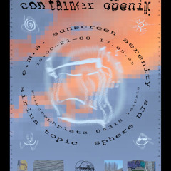 Live@SphereContainer - Container Season Opening '25 w/ sirius topic - 17.05.2025