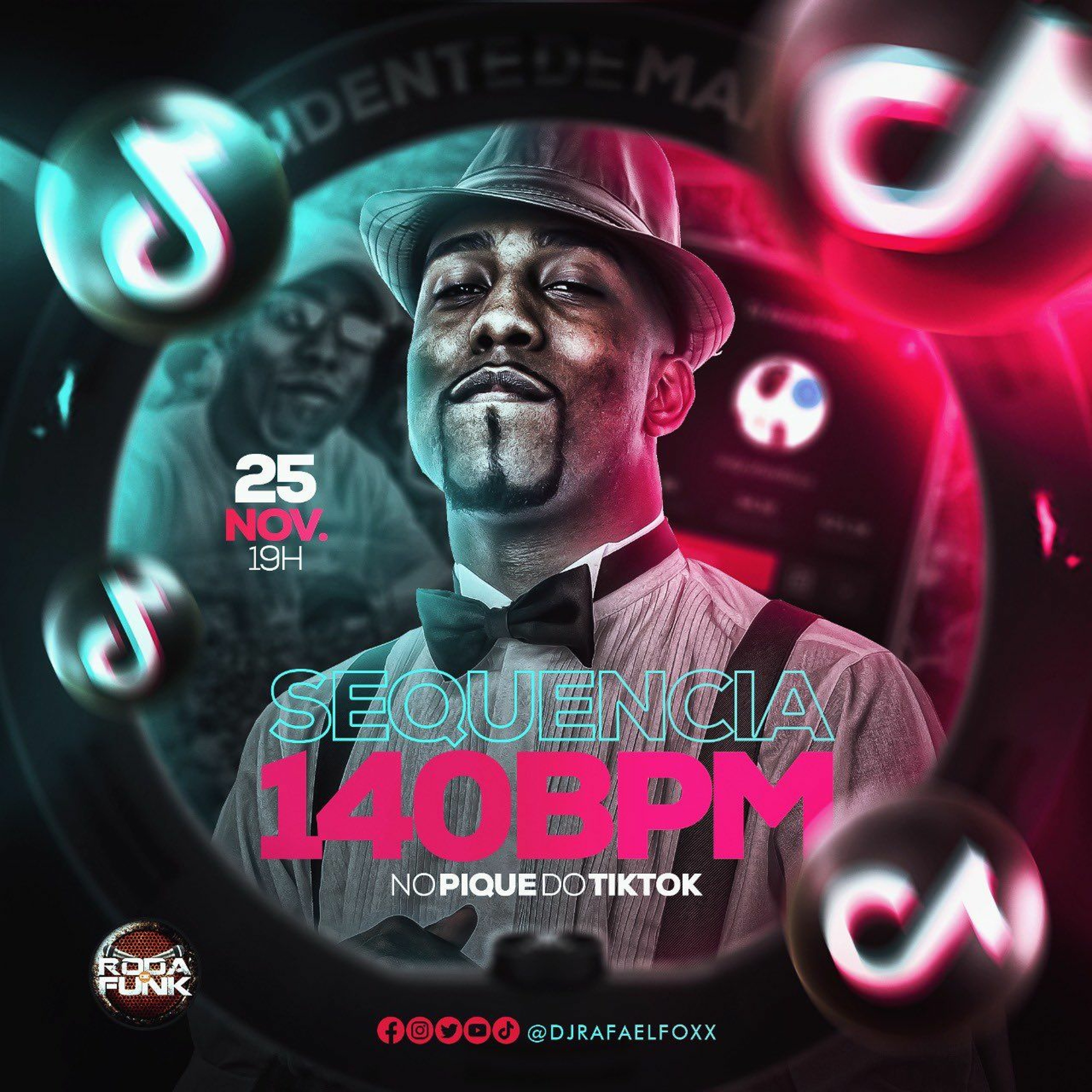 SEQUENCIA 140BPM - DJ RAFAEL FOXX - NO PIQUE DO TIKTOK - BAILEDEMARROCOS - 2022 episode artwork