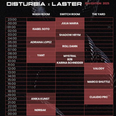 VALODY - DISTURBIA x LASTER 24H Edition @ TILLATEC (07/06/25)