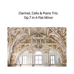 Clarinet, Cello & Piano Trio Op.7 In A Flat Minor
