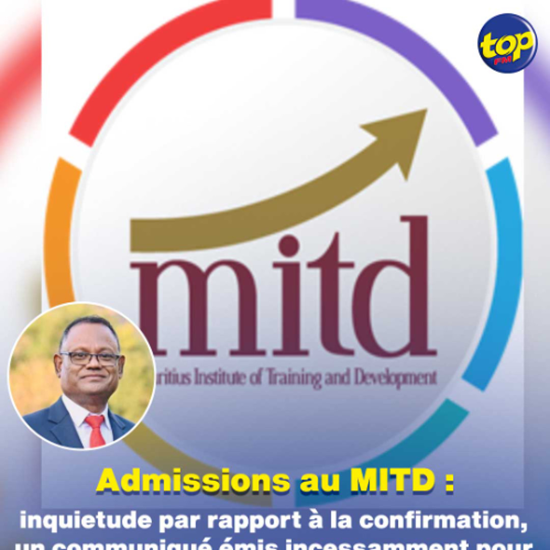 Stream Admissions au MITD : inquietude par rapport à la confirmation ...