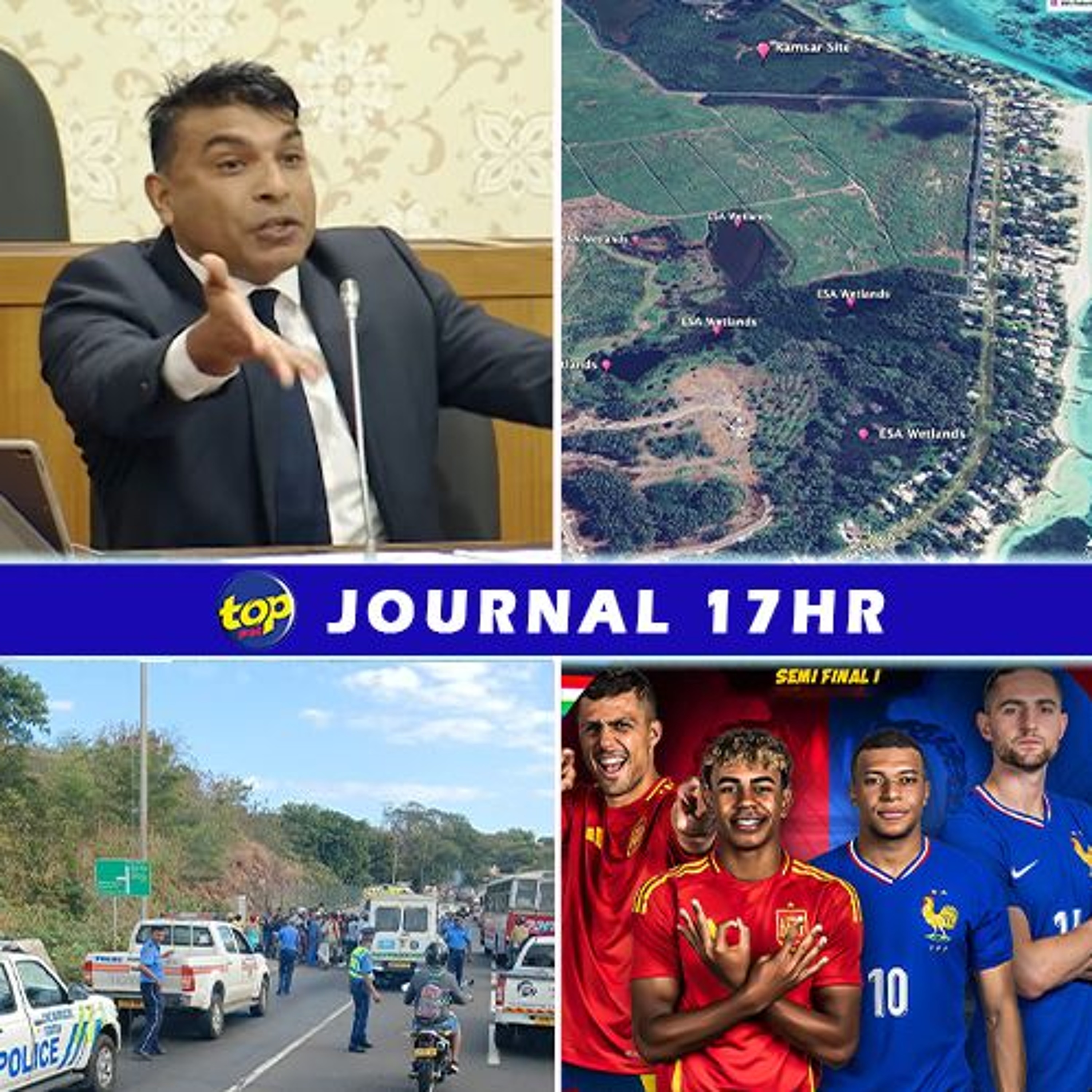 📻Le journal de 17hr de ce mardi 9 juillet 2024