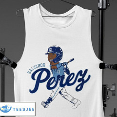 Salvador Perez Kansas City Royals Caricature Shirt