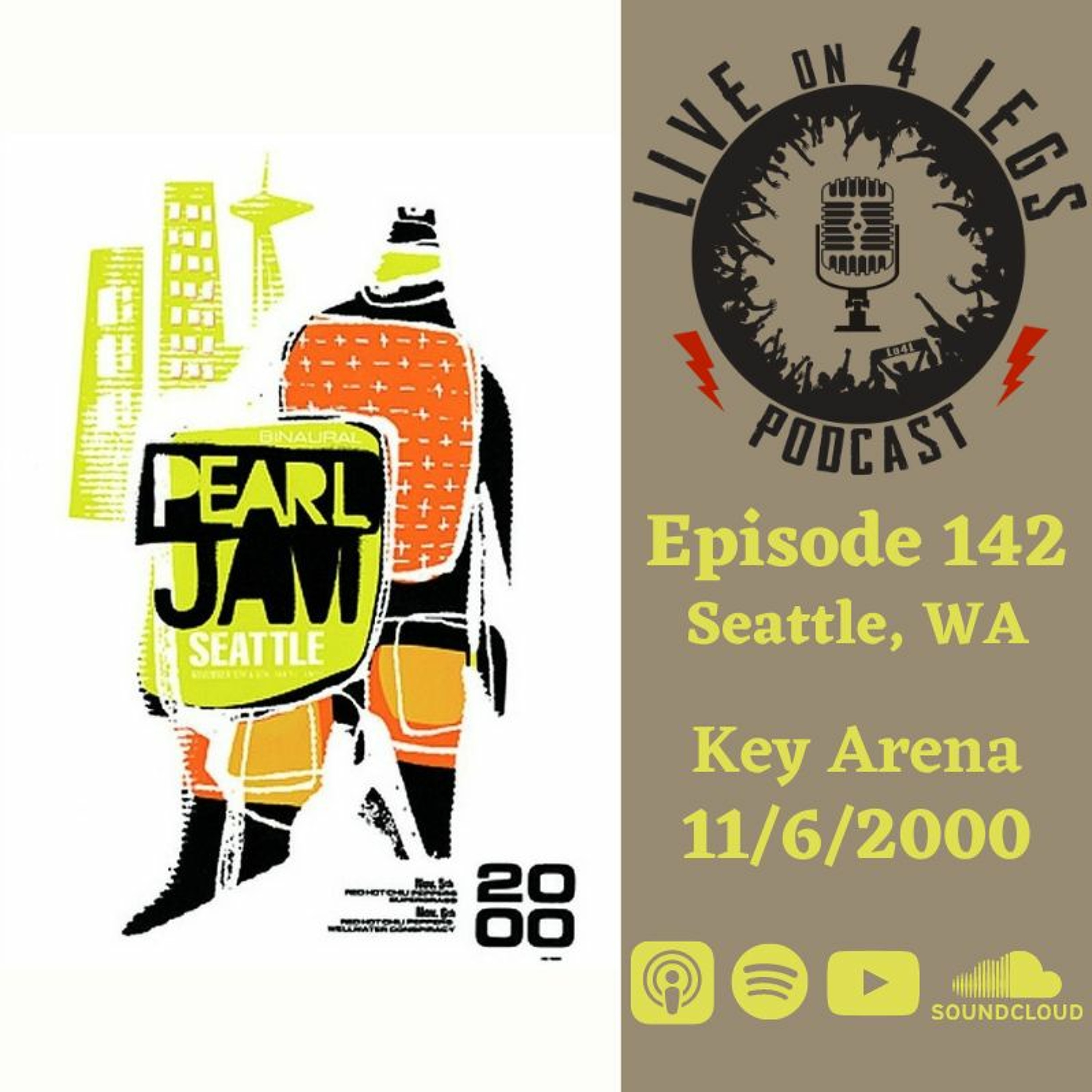 Live On 4 Legs: Pearl Jam Podcast