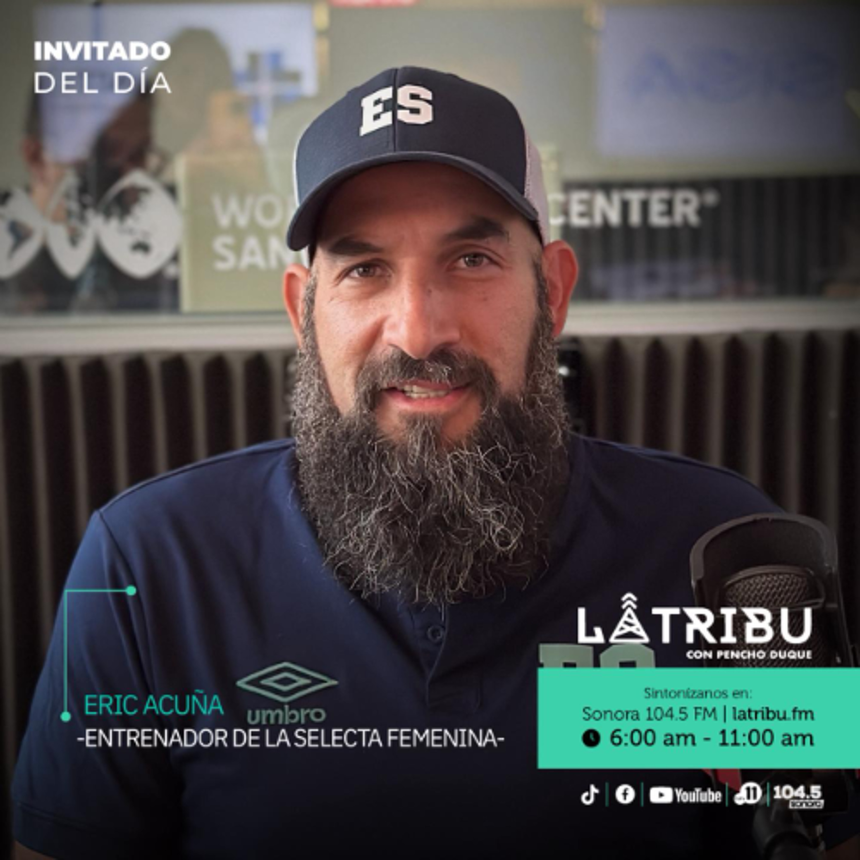 Erick Acuña - Entrenador de la Selección Femenina de El Salvador