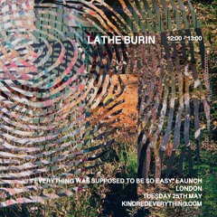 LATHE BURIN 25.5.21