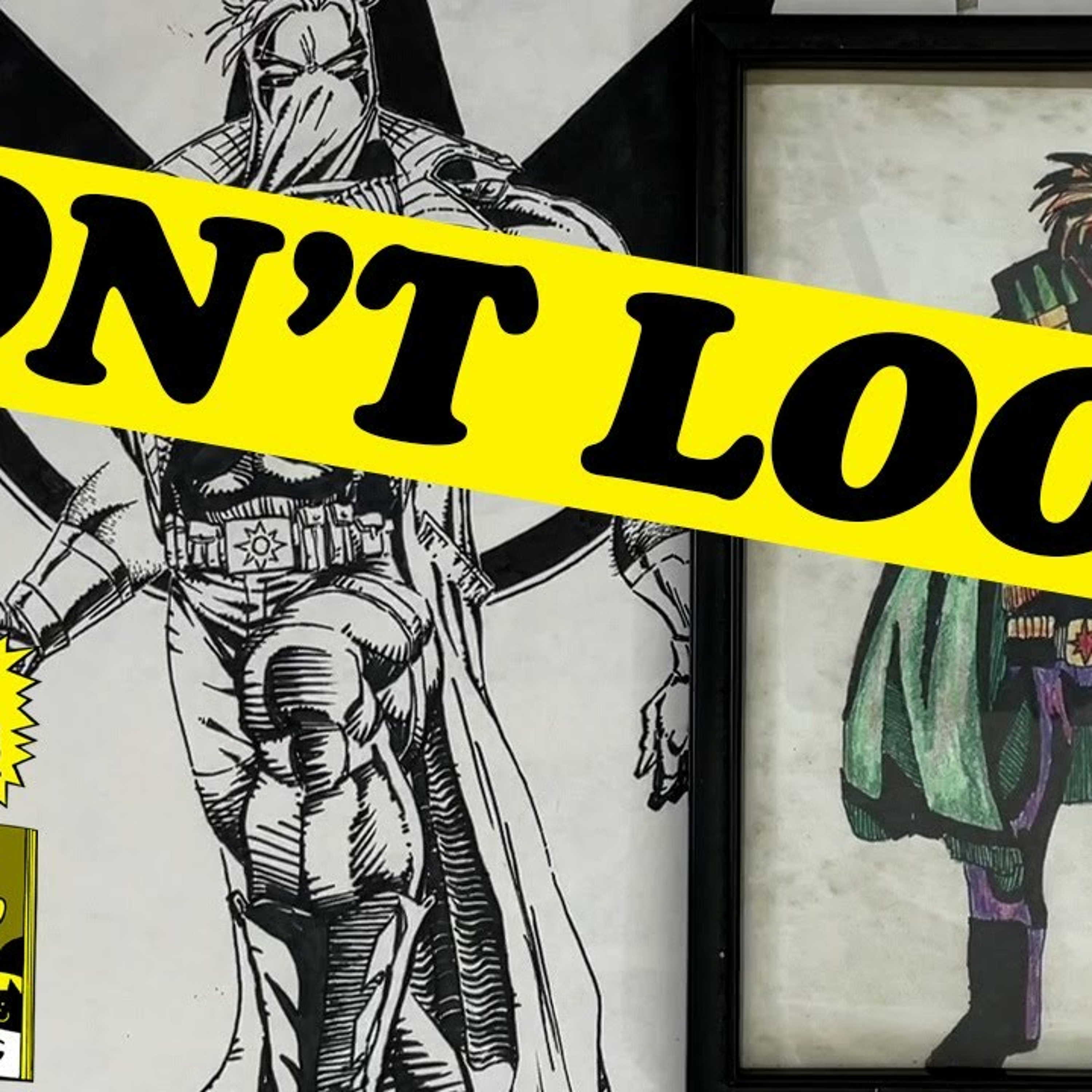 The BAD Comics Art of Young Eddie and Jimmy episode artwork