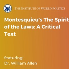 Montesquieu's The Spirit of the Laws: A Critical Text