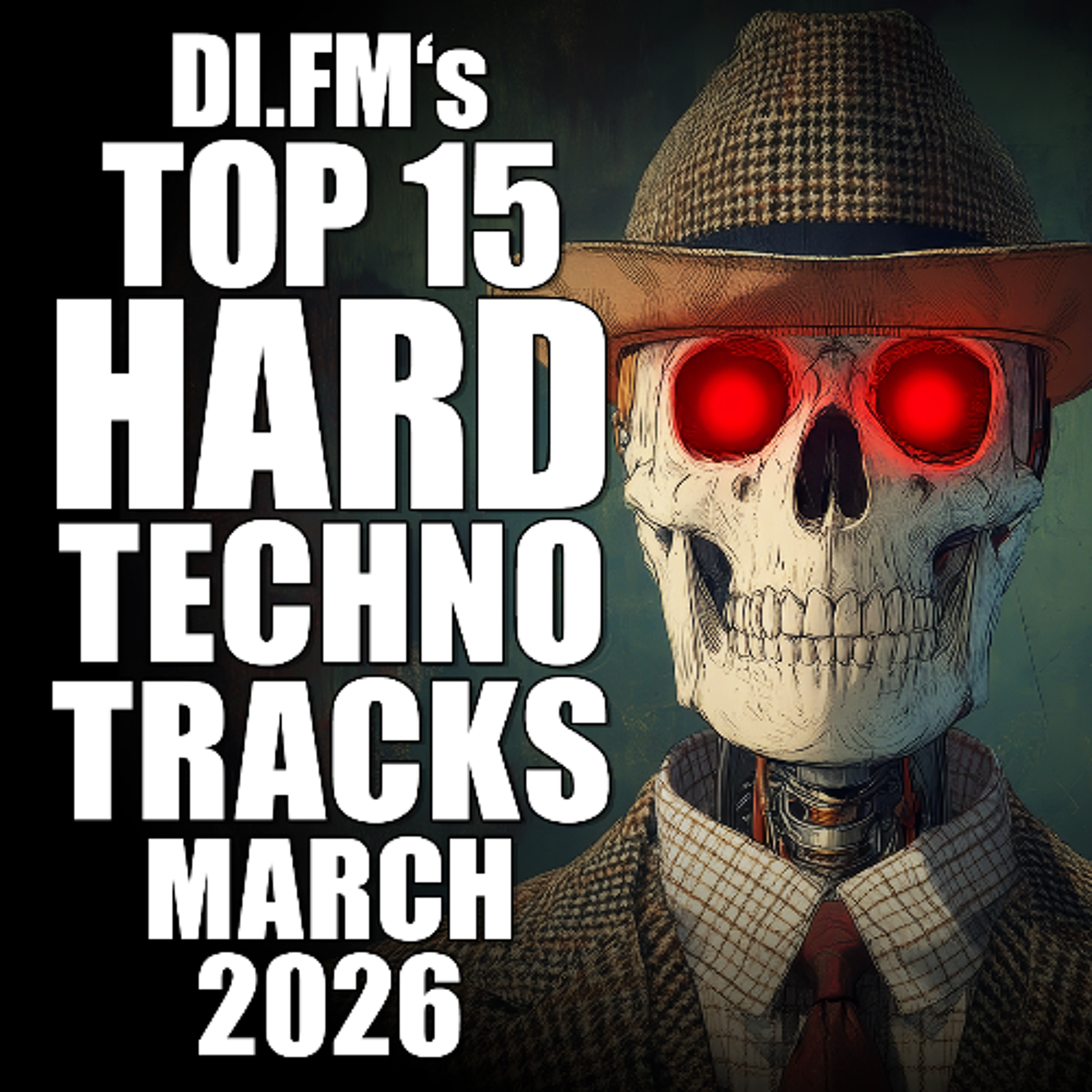 DI.FM's Top 15 Hard Techno Tracks March 2026 episode artwork