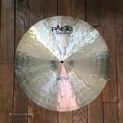 Stream Paiste Masters 22" Dark Crash Ride 2410 gr. by Jeremy Rewind
