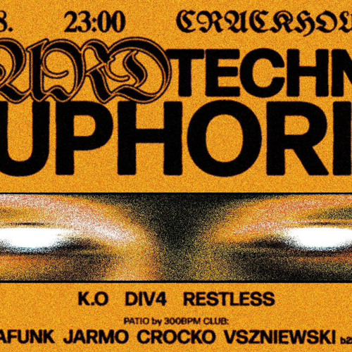 HARD TECHNO EUPHORIA @ CRACKHOUSE | JARMO | LIVE 11/08/23