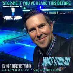Stop me… ep160 Sports Personality James Cybulski voicing NHL PXP for EA Sports (Feb 4 ’25)