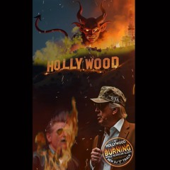 Trump Raps: 'Hollywood Burning While Newscum Sleeps'
