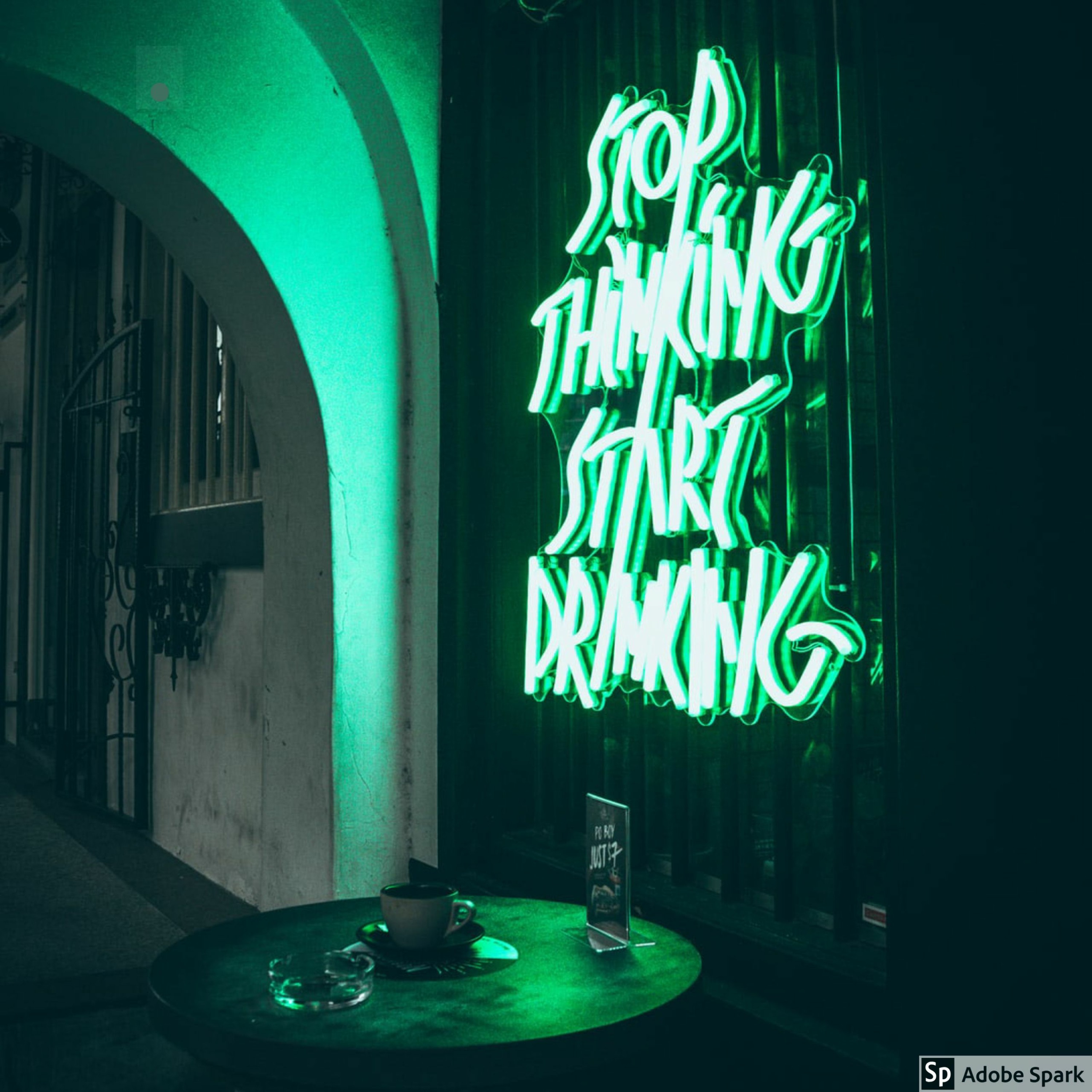 STOP THINKING episode artwork