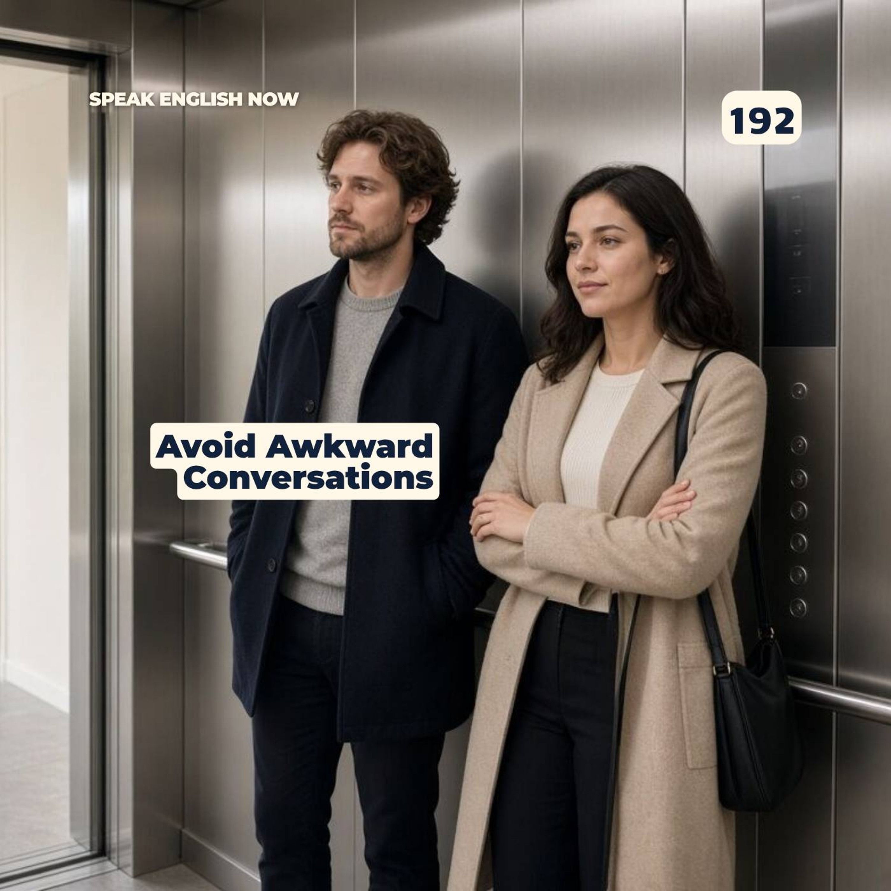 #192 How to avoid uncomfortable conversations in English episode artwork