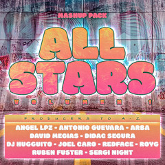 ALL STARS VOL.1 MASHUP PACK (+20 FREE MASHUPS) [TOP 2 REGGAETON HYPPEDIT & TOP 42 GLOBAL]