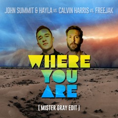 John Summit & Hayla - Where You Are (Mister Gray Feel So Close / Sandstorm Edit)